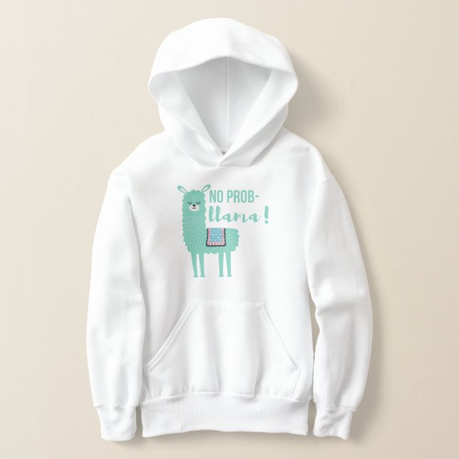 Kein Prob-Lama Hoodie (Ablage )