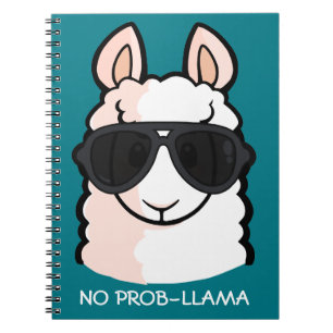 Kein Prob-Lama Notizblock
