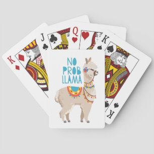 Kein Prob Lama Spielkarten