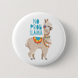 Kein Prob Llama Button