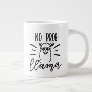Kein Prob Llama Design Jumbo-Tasse