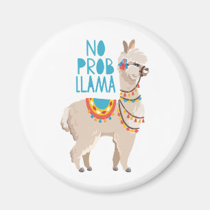 Kein Prob Llama Magnet