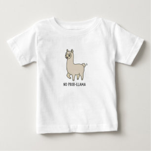 "Kein Prob-Llama" Süße Doodle - Chill Vibes! Baby T-shirt