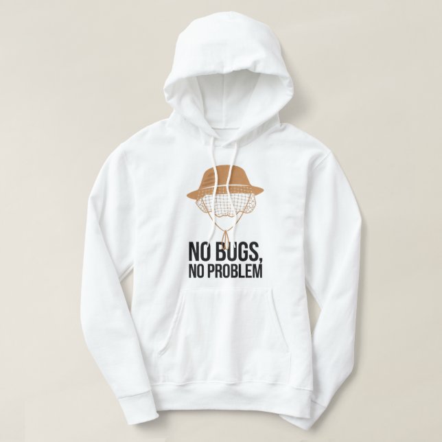 Kein Problem Camping Kostenvoranschlag Design Hoodie (Design vorne)