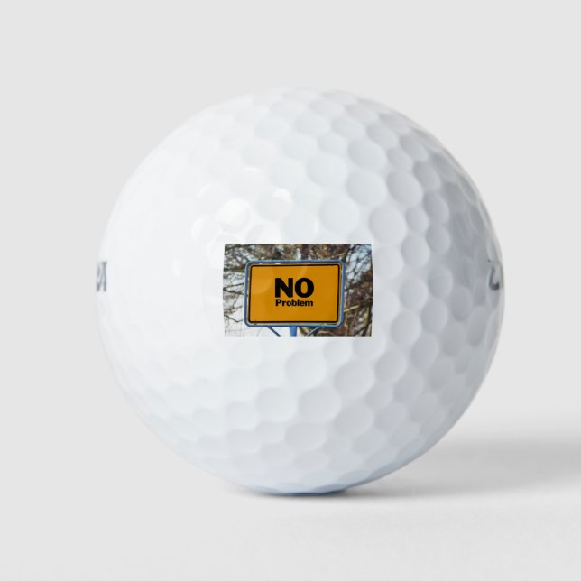 Kein Problem! Golfball (Vorderseite)