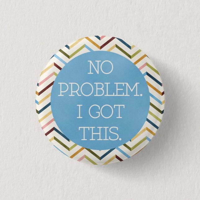 Kein Problem. Ich habe das Got. Runder Knopf. Button (Vorderseite)