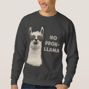Kein Problem-Lama Sweatshirt
