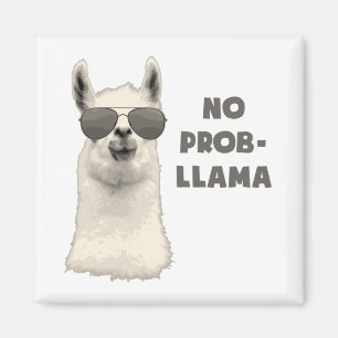 Kein Problem Llama Magnet