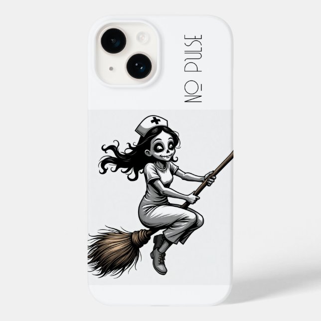 KEIN PULSE HALLOWEEN NURSE Case-Mate iPhone 14 HÜLLE (Rückseite)