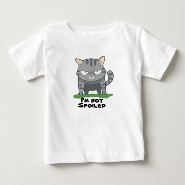 kein Rauch-KatzeT-Shirt Baby T-shirt (Vorderseite)