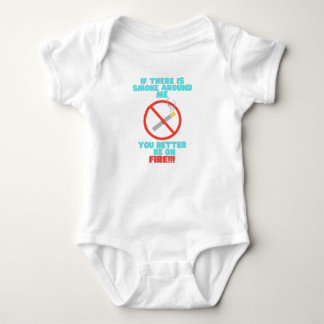 Kein Rauchen in der Nähe von Baby, du solltest bes Baby Strampler