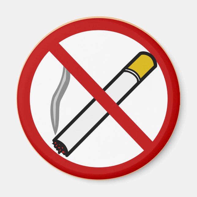 Kein Rauchmagnet Magnet (Vorne)