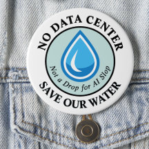 KEIN RECHENZENTRUM SCHÜTZT UNSER WASSER Kein Tropf