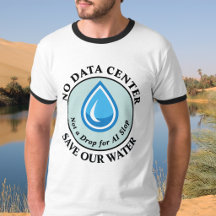 KEIN RECHENZENTRUM SCHÜTZT UNSER WASSER Kein Tropf