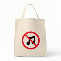 Kein Red Circle Sign für Musik | Lebensmittelverpa