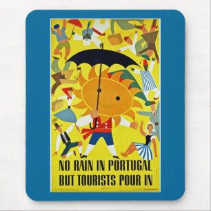 Kein Regen in Portugal Mousepad