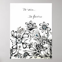 Kein Regen, keine Blume Poster