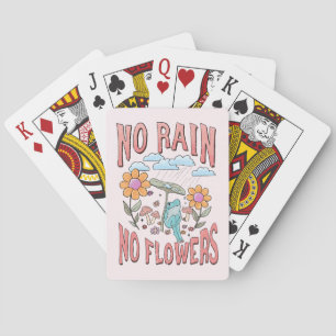 Kein Regen Keine Blume Spielkarten