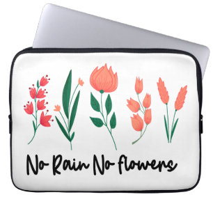 Kein Regen Keine Blume Wildblume Pflanze Laptopschutzhülle