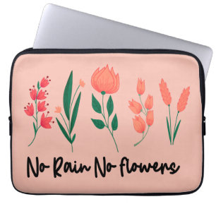 Kein Regen Keine Blume Wildblume Pflanze Laptopschutzhülle