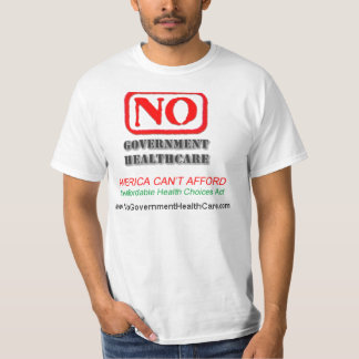 Kein Regierungs-Gesundheitswesen - T - Shirt