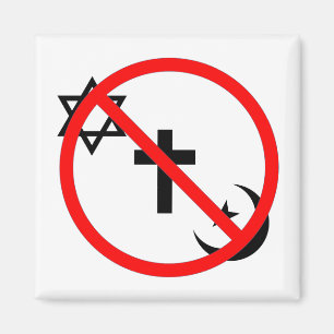 Kein religiöser Empfang hier Magnet