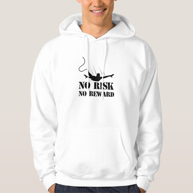 KEIN RISIKO HOODIE (Vorderseite)