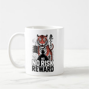 Kein Risiko Kein Belohnung Tiger Kaffeetasse