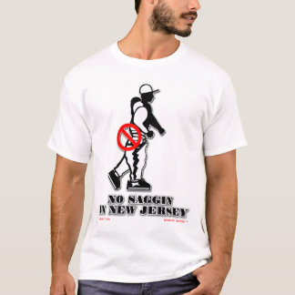 Kein Saggin offizielle T "New-Jersey " T-Shirt