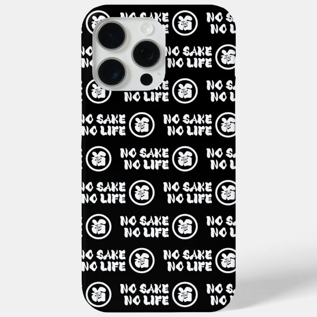KEIN SAKE KEIN LEBEN Case-Mate iPhone HÜLLE (Rückseite)