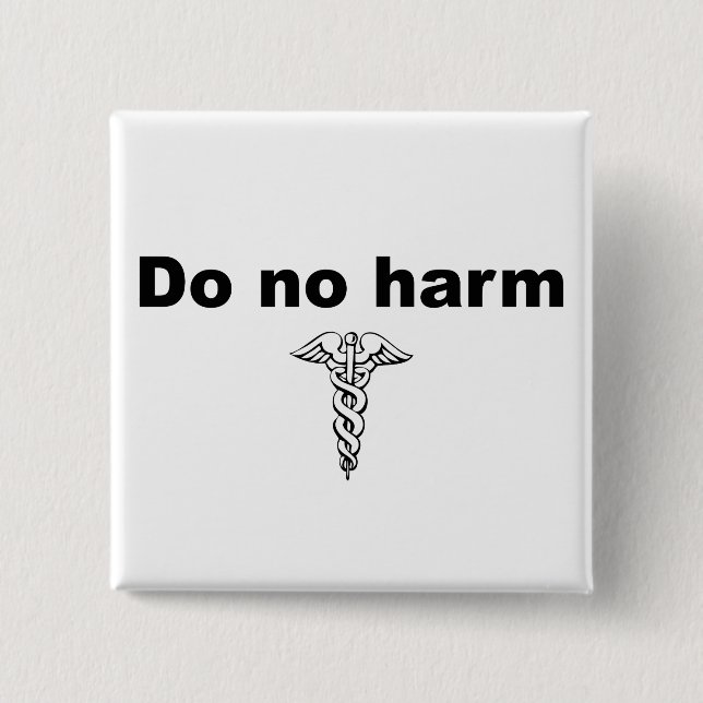 Kein Schaden Button (Vorderseite)
