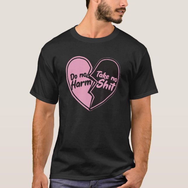 Kein Schaden nehmen, kein Spaß machen T-Shirt (Vorderseite)