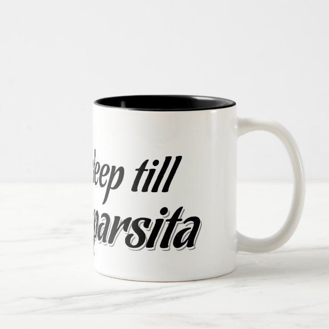 Kein Schlaf bebaut La Cumparsita Tasse (Rechts)