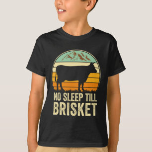 Kein Schlaf bis Brisket Funny Grillen Lover Smoker T-Shirt