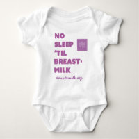 kein Schlaf 'bis Muttermilchbodysuit - nwmmb