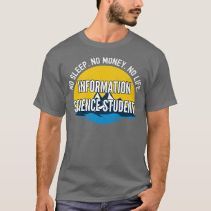 Kein Schlaf kein Geld keine Bioinformatik Stute T-Shirt