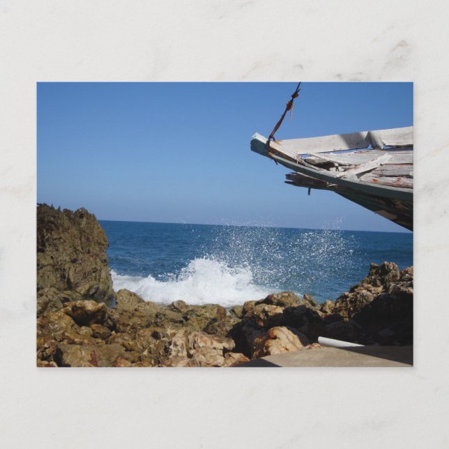 Kein schlechter Ort zum Versand Postkarte (Vorderseite)