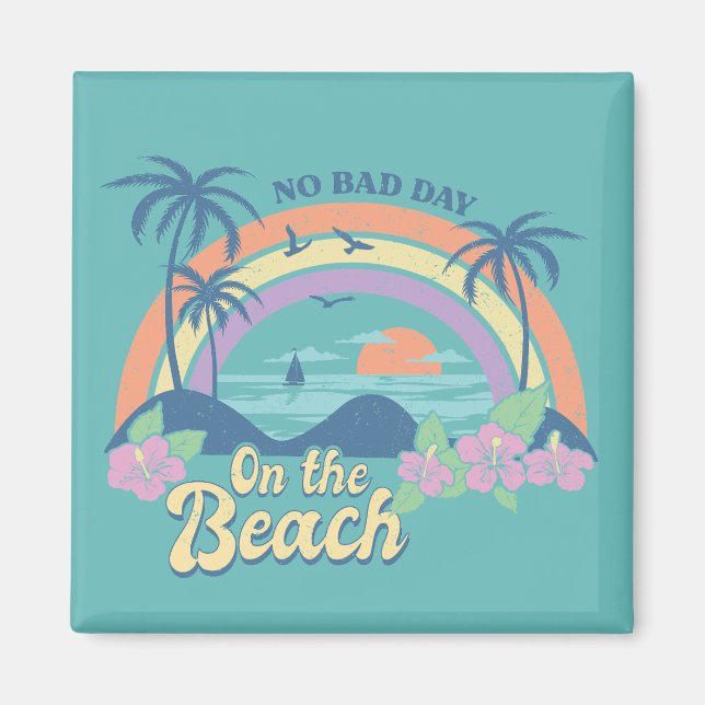 Kein schlechter Tag am Strand Magnet (Vorne)