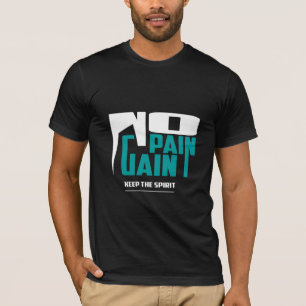 Kein Schmerz - Fitnessraum - T - Shirt
