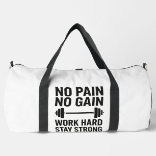Kein Schmerz kein Gewinn Duffle Bag