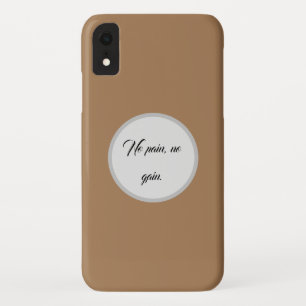 Kein Schmerz Kein Gewinn   GYM Motivationszitate   Case-Mate iPhone Hülle