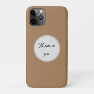 Kein Schmerz Kein Gewinn GYM Motivationszitate Case-Mate iPhone Hülle