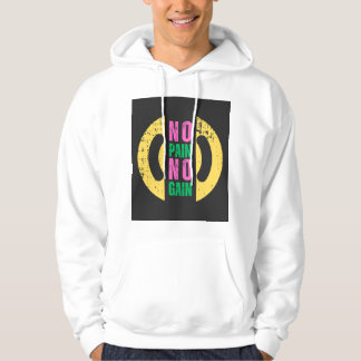 Kein Schmerz kein Gewinn Hoodie