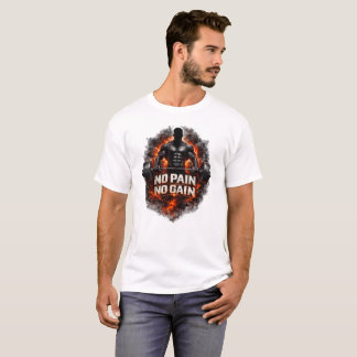 Kein Schmerz Kein Gewinn: Krafttraining T-Shirt