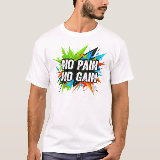 Kein Schmerz kein Gewinn | Sportes T-Shirt