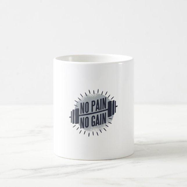 Kein Schmerz kein Schmerz Kaffeetasse (Mittel)