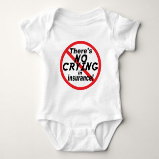 Kein Schreien in der Versicherung Baby Strampler