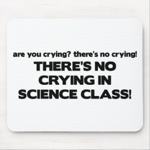 Kein Schreien in der Wissenschafts-Klasse Mousepad