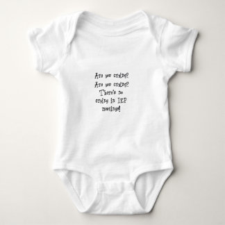 Kein Schreien in IEP-Sitzungen Baby Strampler