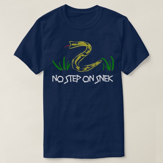 Kein Schritt auf dem Bildschirm (3) T-Shirt (Design vorne)